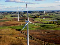 Windmill for alternative energy. Free public domain CC0 photo.