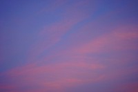 Blue & pink sky. Free public domain CC0 photo.