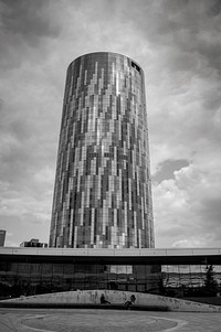 Floreasca City Sky Tower, Romania. Free public domain CC0 photo.