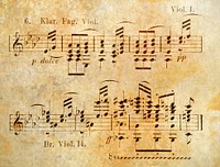 Music sheet background. Free public domain CC0 photo.