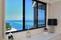 Beautiful beach view room model. Free public domain CC0 photo.