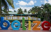 Belize sign. Free public domain CC0 photo.