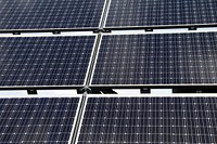 Solar panels to generate alternative energy. Free public domain CC0 photo.