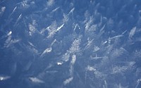 Closeup on ice crystals. Free public domain CC0 image. 