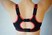 Woman wearing sports bra. Free public domain CC0 photo.