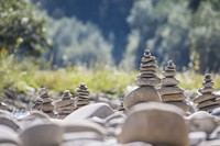 Stone stacked, zen mode. Free public domain CC0 photo.