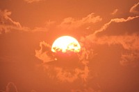 Sunset background. Free public domain CC0 photo.