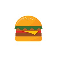 Illustration of a hamburger