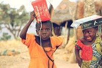 Cute African kids playing - unknown date & location