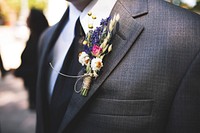 Men formal suit, free wedding public domain CC0.