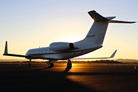 Free airplane at the airport image, public domain aircraft CC0 photo.