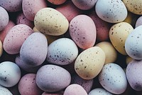 Free painted eggs image, public domain Easter CC0 photo.