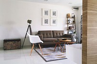 Free living room interior design image, public domain interior design CC0 photo.