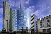 Buildings in Milan, Italy 