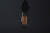 Free light bulb image, public domain electricity CC0 photo.