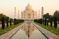 The Taj Mahal, free public domain CC0 photo