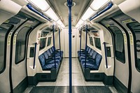 Free London tube train image, public domain CC0 photo.