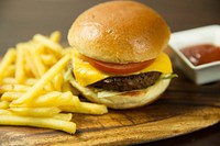 Free burger image, public domain food CC0 photo.