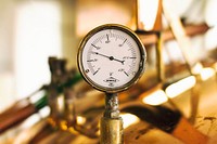 Free pressure gauge photo, public domain mesurement CC0 image.