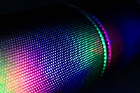 Colorful neon light background, free public domain CC0 photo.