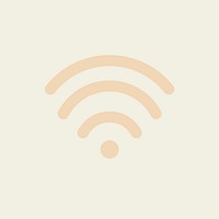 Vector of wireless  icon