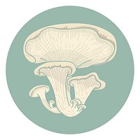 Vector of a mushroom