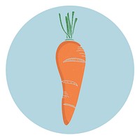 Vector of a carrot