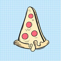 Vector of pizza icon