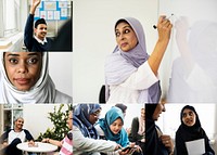 Compilation of Muslim lifestyle and wearing hijab