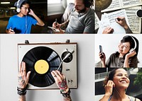 People enjoying and playing music images