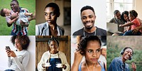 Compilation of african ethnicity themed images