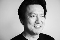 Portrait of a middle aged asian man