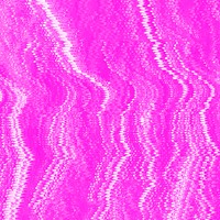 Glitch effect on a pink background