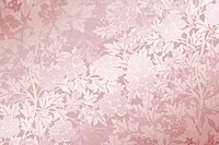 Vintage flower background, pink pattern in aesthetic design psd