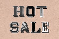 Hot sale shadowed vintage typography