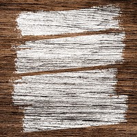 White paint brush psd wood texture background