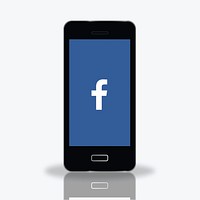 Facebook application showing on a smartphone. BANGKOK, THAILAND, 1 NOV 2018.