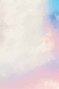  Colorful pastel cloud pattern background