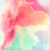 Red gradient smoke explosion effect background