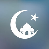 Symbol of the Islamic holiday Ramadan