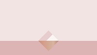 Nude pink iceberg wallpaper in minimal style