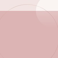 Minimal moon background psd in nude pink