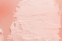Peach brush stroke vector background wall paint 