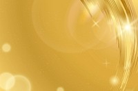 Bokeh background vector with luxury gold brush stroke 