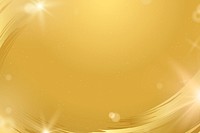 Bokeh background psd with luxury gold brush stroke border frame