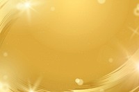 Bokeh background vector with luxury gold brush stroke border frame