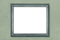 Antique frame mockup psd, home decor, vintage gray design