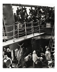 Alfred Stieglitz poster, vintage The Steerage photography (1907). Original from the Dallas Museum of Art. Digitally enhanced by rawpixel.