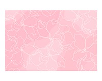 Flower pattern art print, wall decor