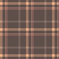 Plaid pattern background, brown tartan, traditional design psd